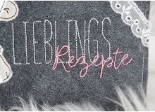 Stickdatei - Lieblings Rezepte